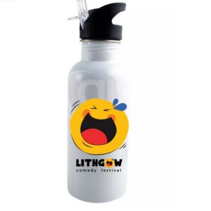 Lithgow Comedy Festival – Stainless Steel Water Bottle 600ML
