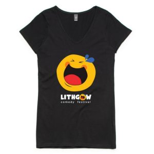 Lithgow Comedy Festival Women’s – V Neck T-Shirt